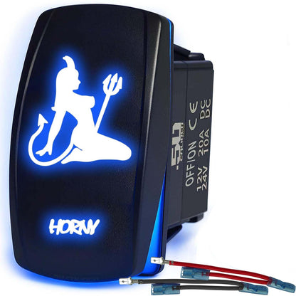 SxS Waterproof Rocker Switch On/Off | 50 Caliber Racing