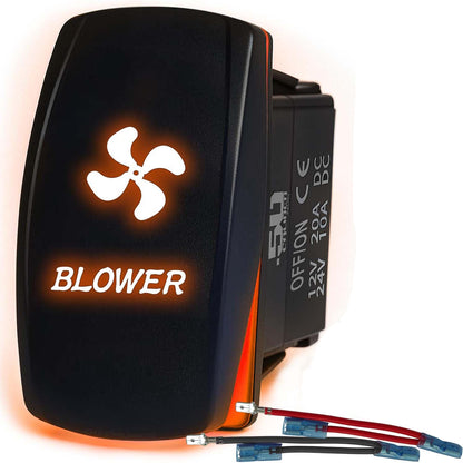 Waterproof Rocker Switch On/Off | 50 Caliber Racing