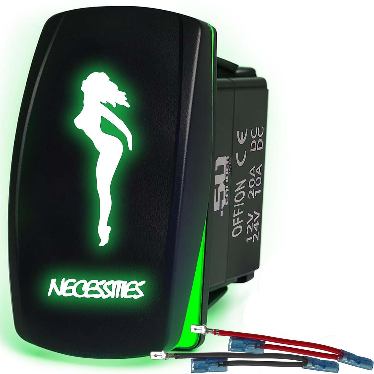 SxS Waterproof Rocker Switch On/Off | 50 Caliber Racing