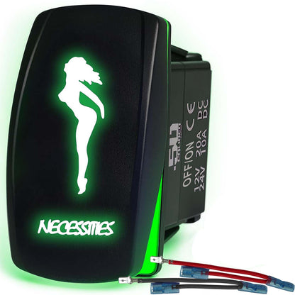 SxS Waterproof Rocker Switch On/Off | 50 Caliber Racing