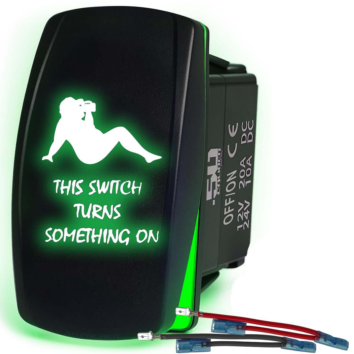 SxS Waterproof Rocker Switch On/Off | 50 Caliber Racing