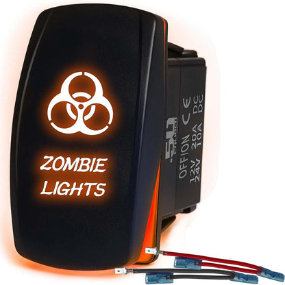 Waterproof Rocker Switch On/Off | 50 Caliber Racing