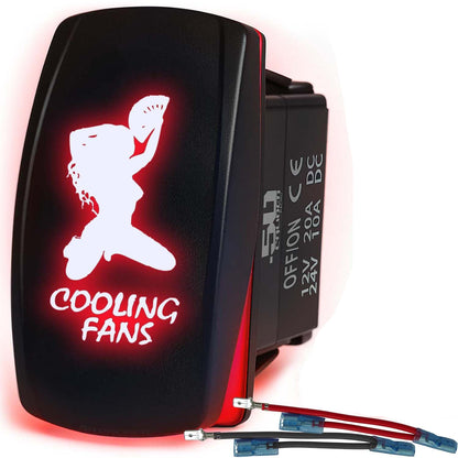 SxS Waterproof Rocker Switch On/Off | 50 Caliber Racing