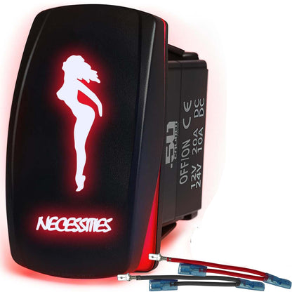 SxS Waterproof Rocker Switch On/Off | 50 Caliber Racing