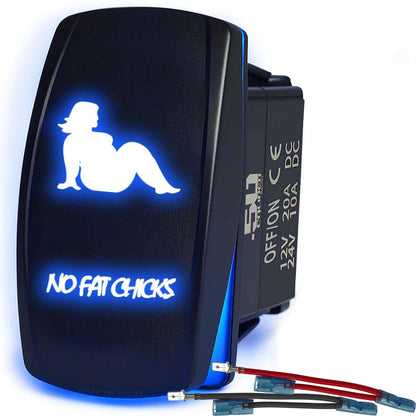 Waterproof Rocker Switch On/Off | 50 Caliber Racing