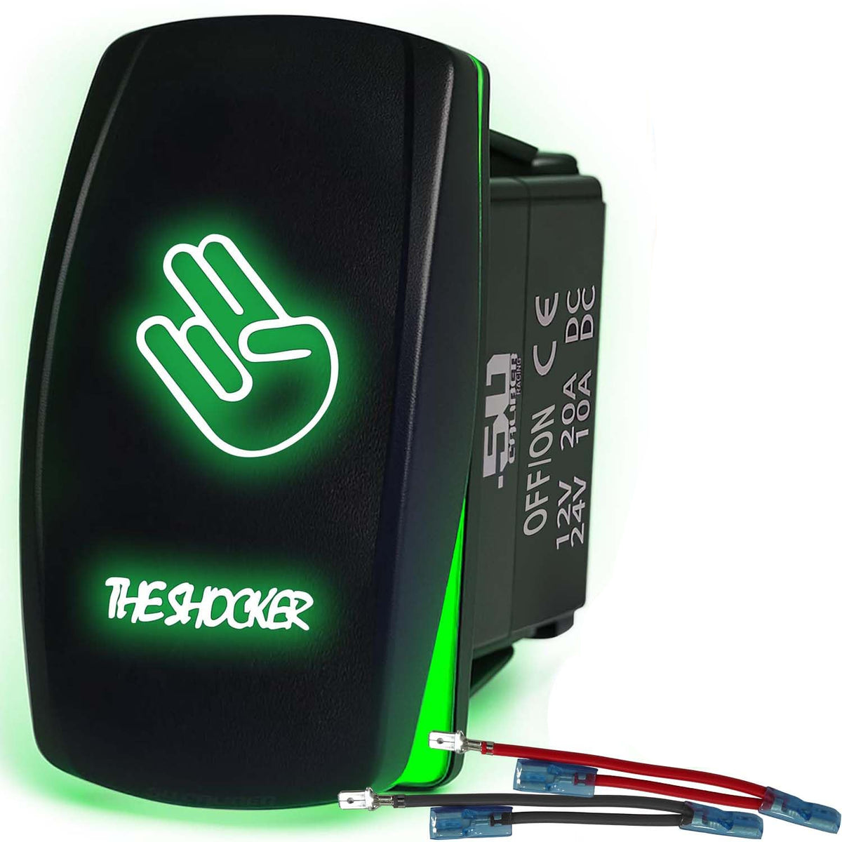 SxS Waterproof Rocker Switch On/Off | 50 Caliber Racing
