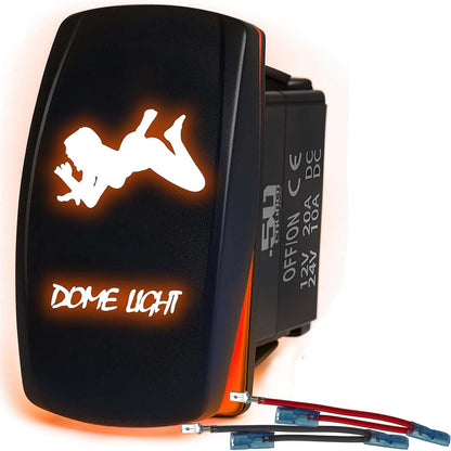 SxS Waterproof Rocker Switch On/Off | 50 Caliber Racing
