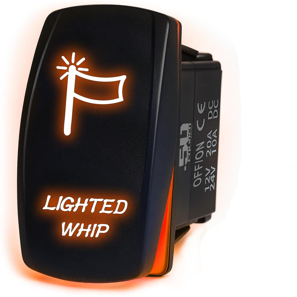 Waterproof Rocker Switch On/Off | 50 Caliber Racing