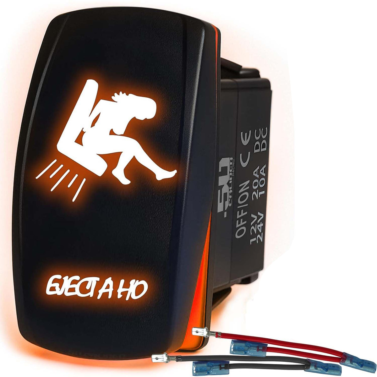 SxS Waterproof Rocker Switch On/Off | 50 Caliber Racing