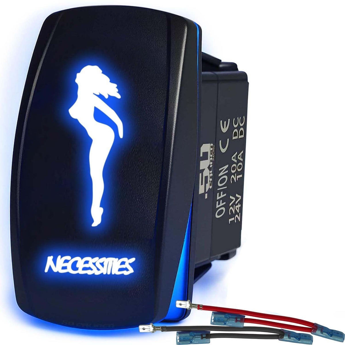 SxS Waterproof Rocker Switch On/Off | 50 Caliber Racing