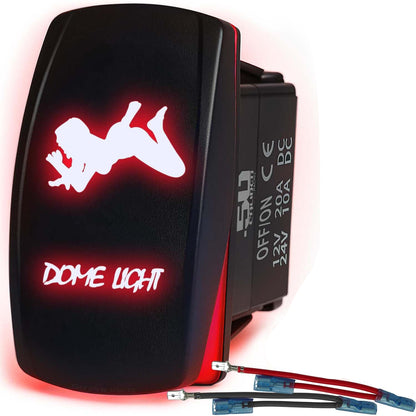 SxS Waterproof Rocker Switch On/Off | 50 Caliber Racing
