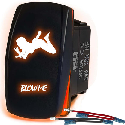 SxS Waterproof Rocker Switch On/Off | 50 Caliber Racing