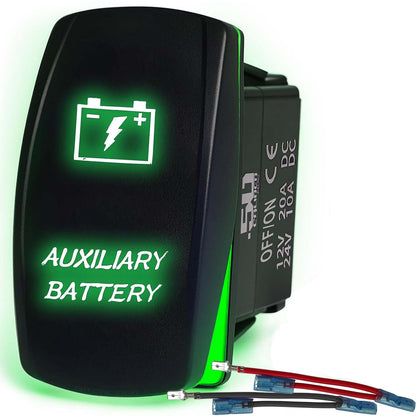 Waterproof Rocker Switch On/Off | 50 Caliber Racing