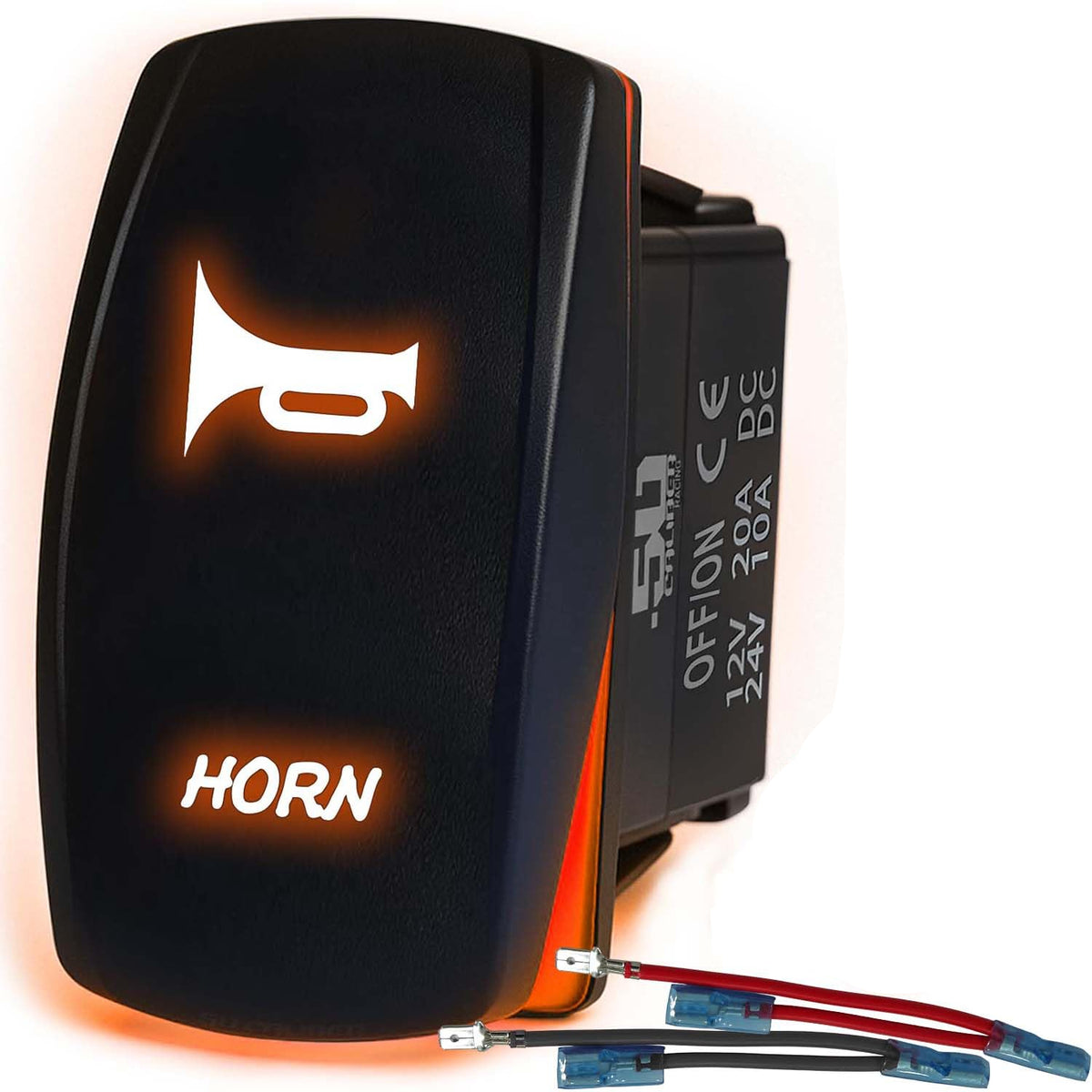 Waterproof Rocker Switch On/Off | 50 Caliber Racing