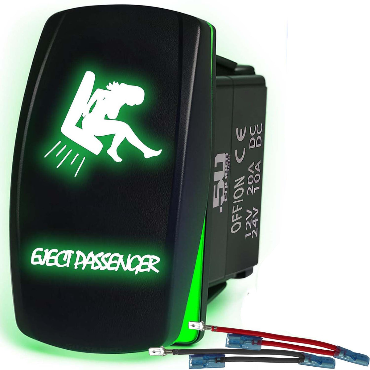 SxS Waterproof Rocker Switch On/Off | 50 Caliber Racing
