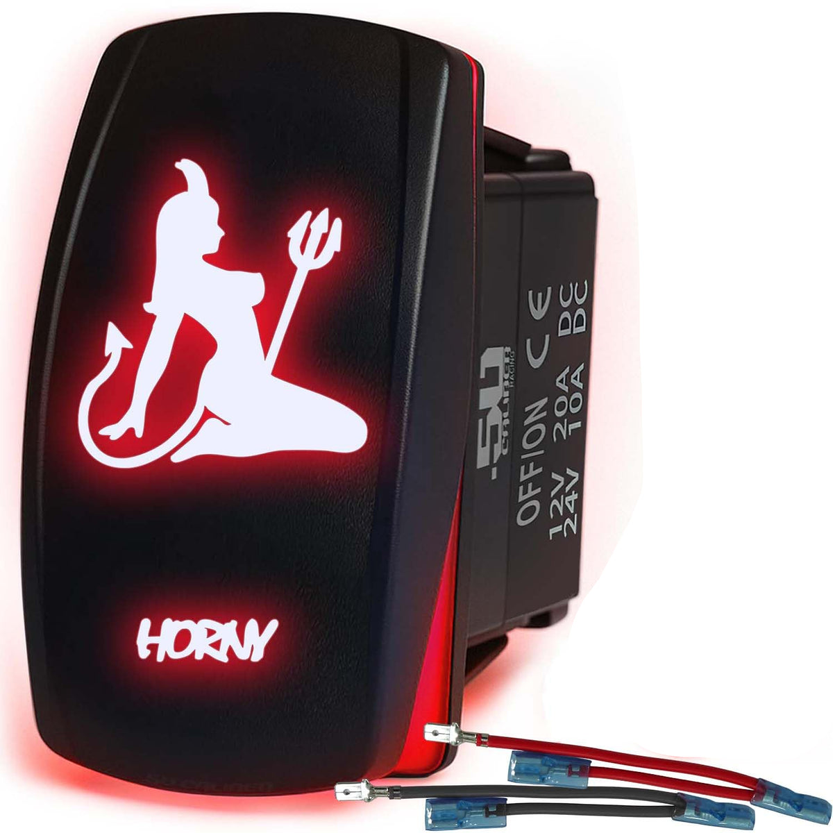SxS Waterproof Rocker Switch On/Off | 50 Caliber Racing