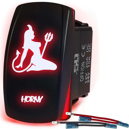 SxS Waterproof Rocker Switch On/Off | 50 Caliber Racing