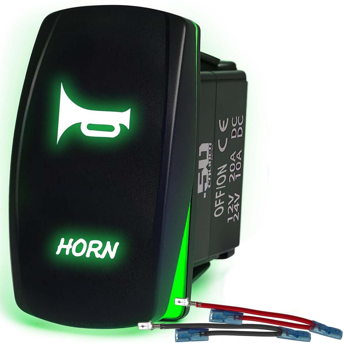 Waterproof Rocker Switch On/Off | 50 Caliber Racing