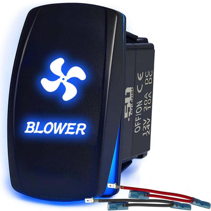 Waterproof Rocker Switch On/Off | 50 Caliber Racing