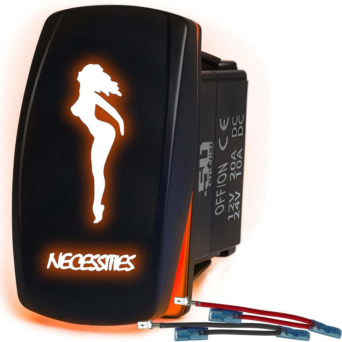 SxS Waterproof Rocker Switch On/Off | 50 Caliber Racing