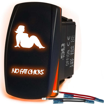 Waterproof Rocker Switch On/Off | 50 Caliber Racing