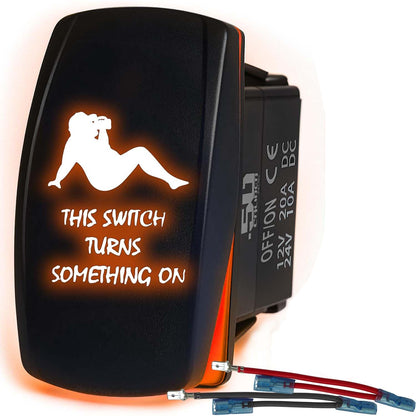 SxS Waterproof Rocker Switch On/Off | 50 Caliber Racing
