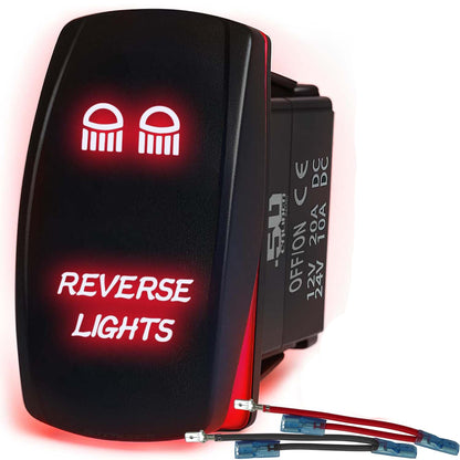 Waterproof Rocker Switch On/Off | 50 Caliber Racing