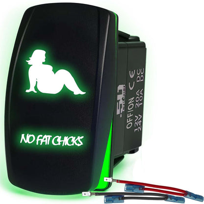 Waterproof Rocker Switch On/Off | 50 Caliber Racing