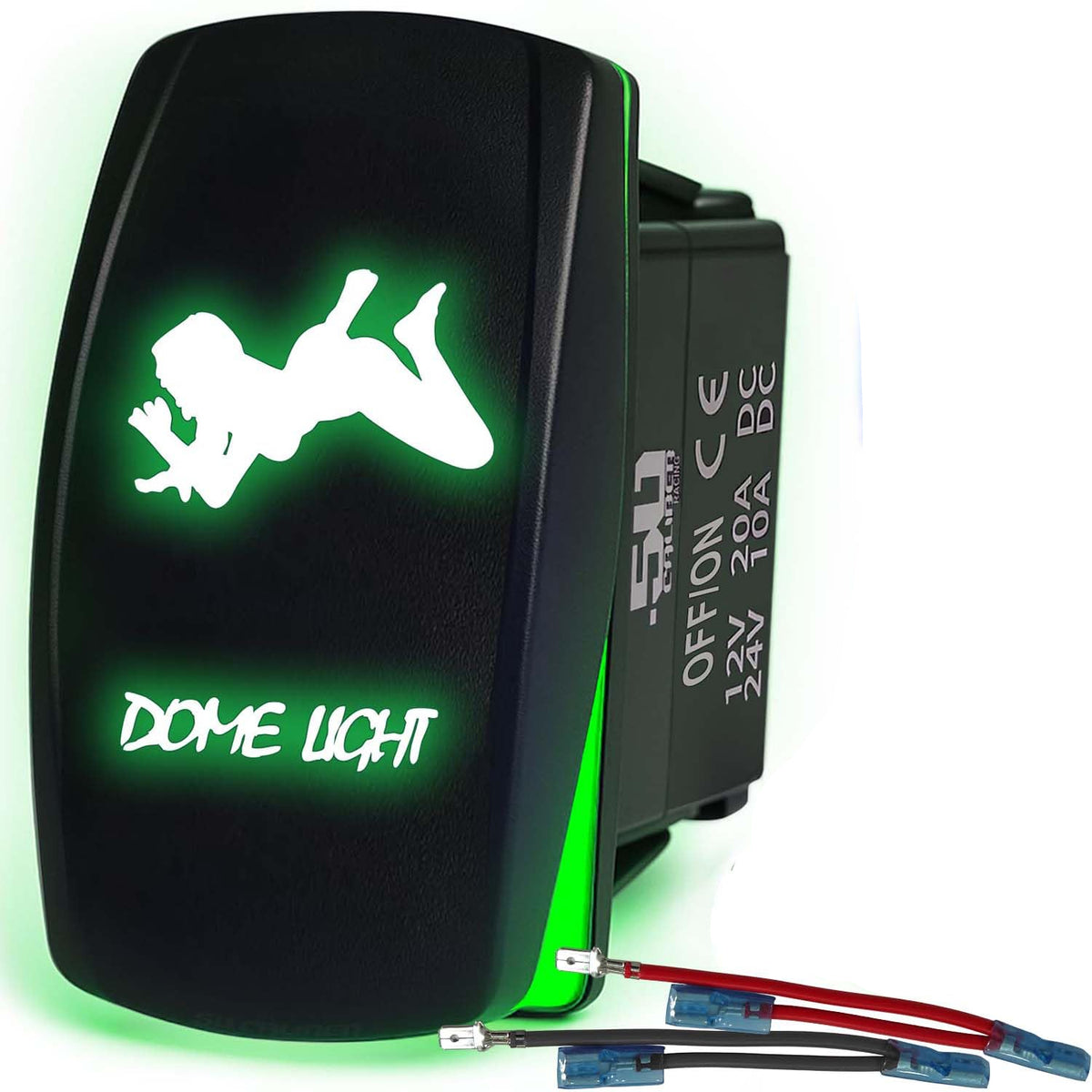SxS Waterproof Rocker Switch On/Off | 50 Caliber Racing