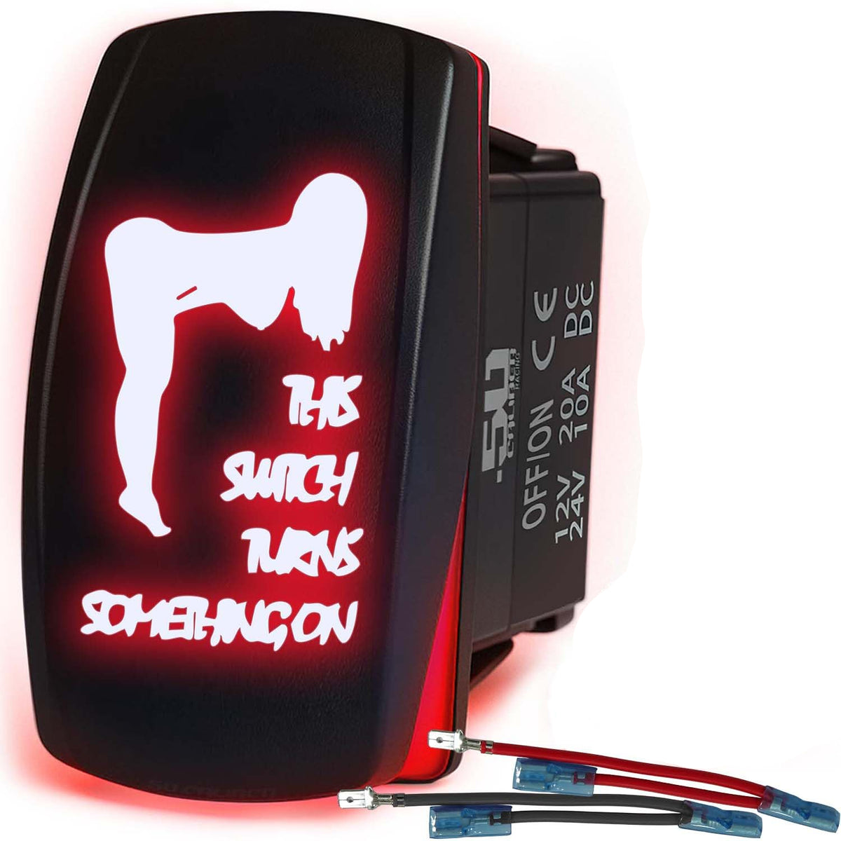 SxS Waterproof Rocker Switch On/Off | 50 Caliber Racing