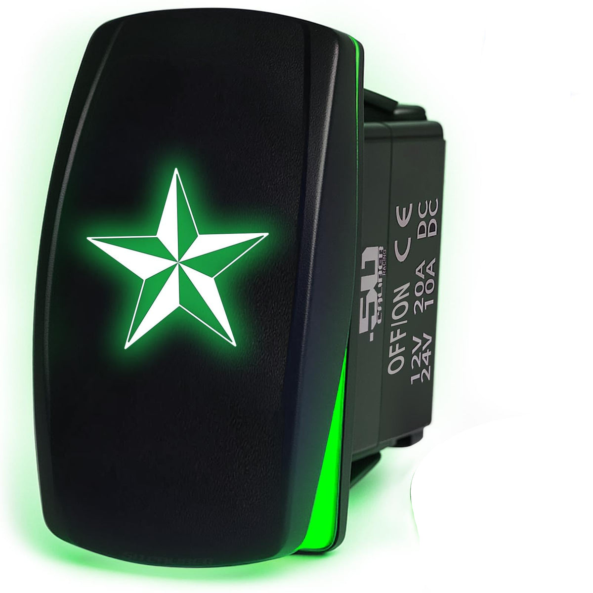 Waterproof Rocker Switch On/Off | 50 Caliber Racing