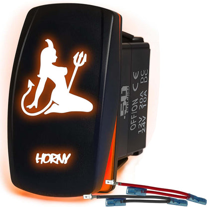 SxS Waterproof Rocker Switch On/Off | 50 Caliber Racing