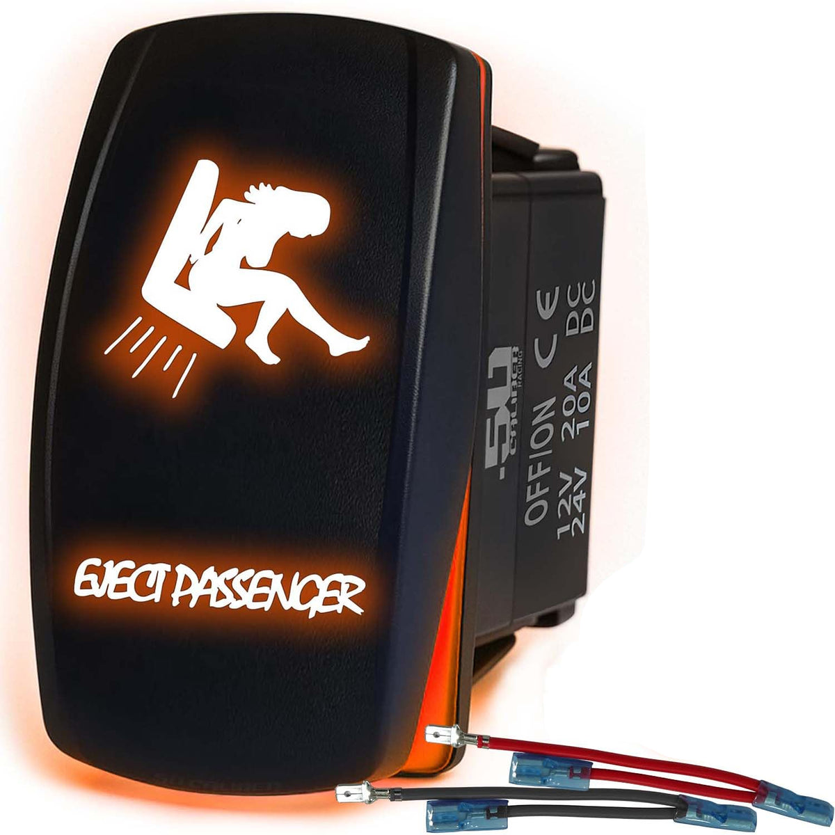 SxS Waterproof Rocker Switch On/Off | 50 Caliber Racing