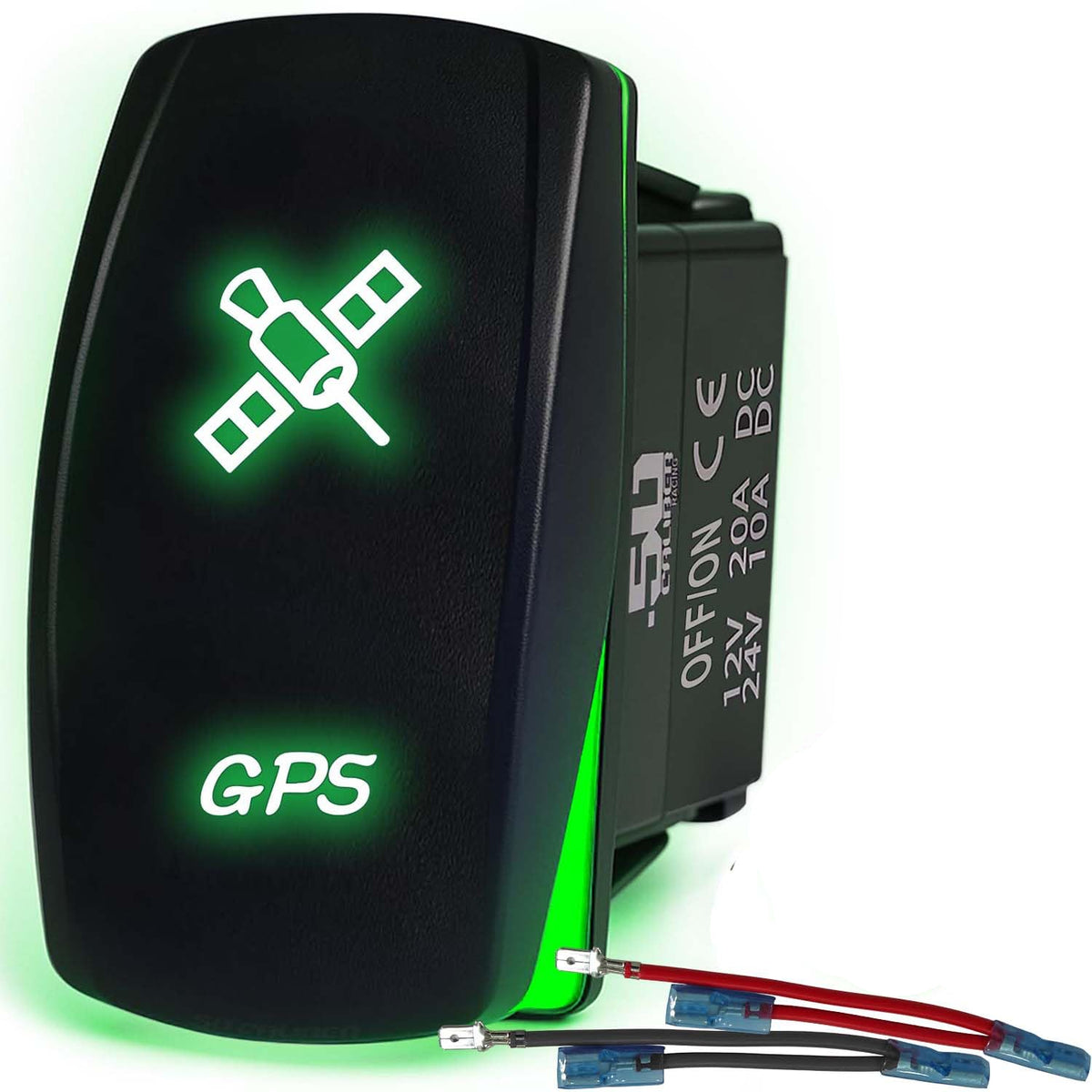 Waterproof Rocker Switch On/Off | 50 Caliber Racing