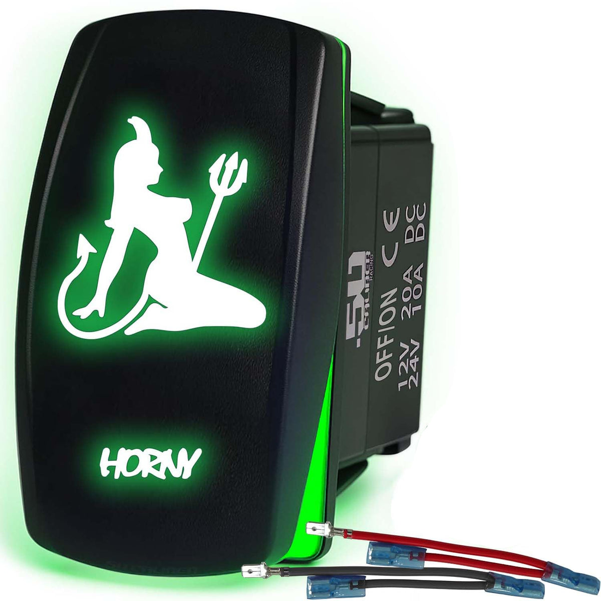 SxS Waterproof Rocker Switch On/Off | 50 Caliber Racing