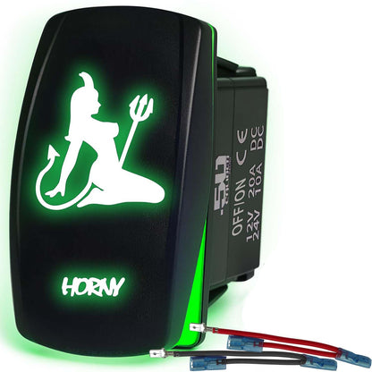 SxS Waterproof Rocker Switch On/Off | 50 Caliber Racing