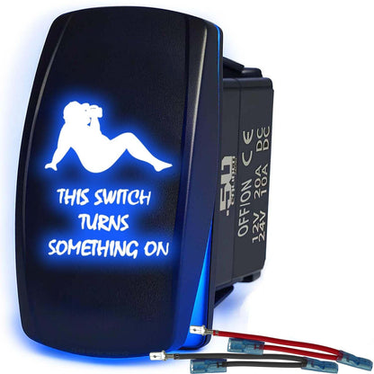 SxS Waterproof Rocker Switch On/Off | 50 Caliber Racing