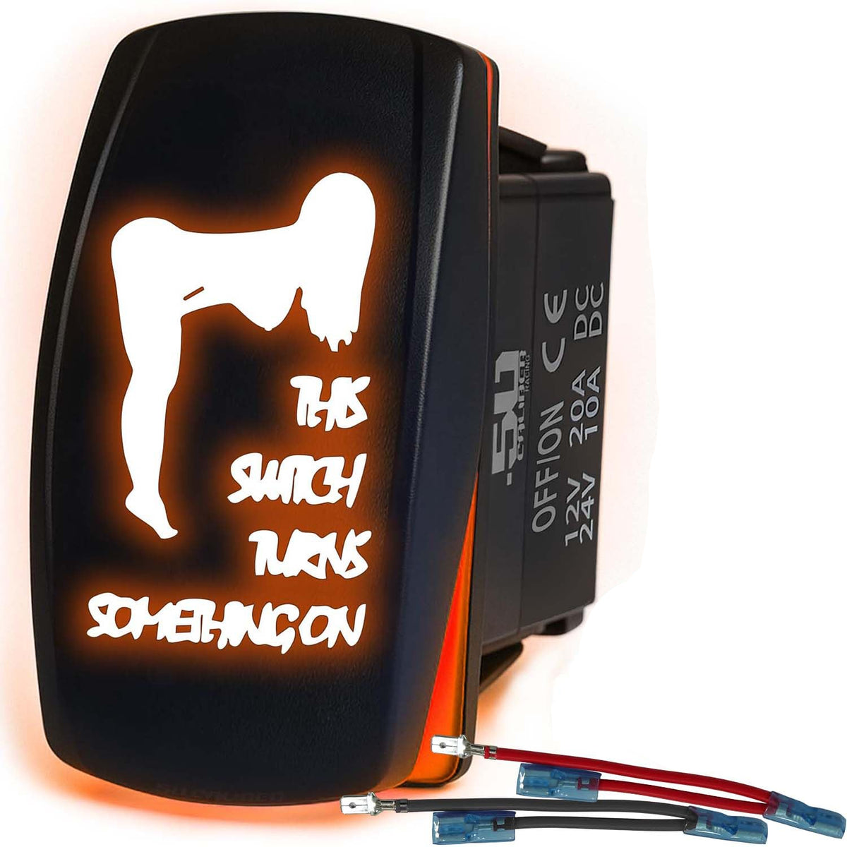 SxS Waterproof Rocker Switch On/Off | 50 Caliber Racing