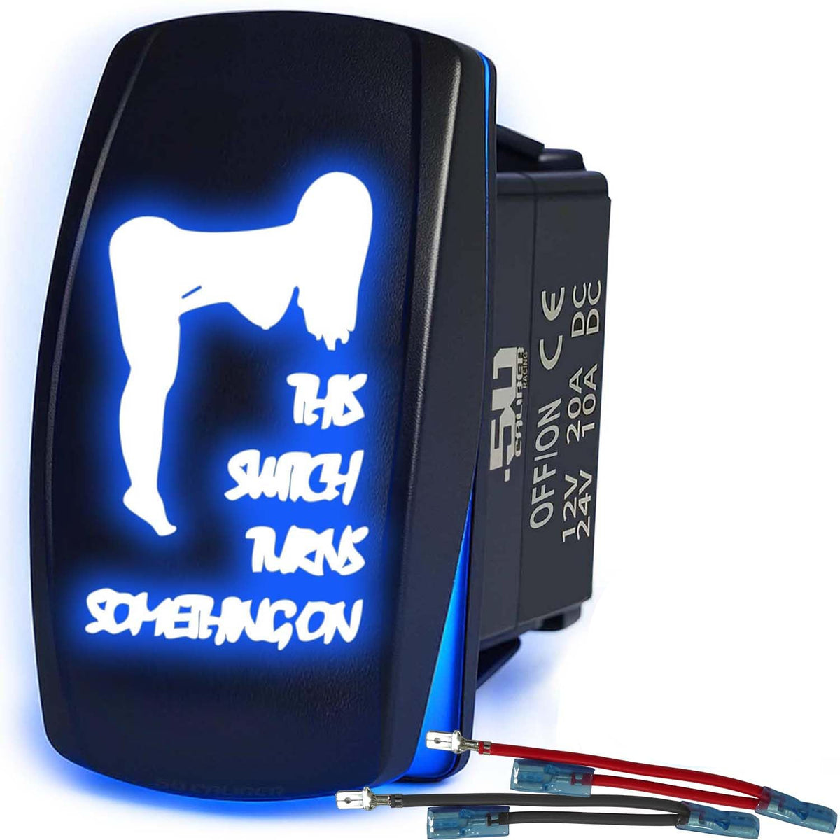 SxS Waterproof Rocker Switch On/Off | 50 Caliber Racing