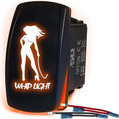 SxS Waterproof Rocker Switch On/Off | 50 Caliber Racing