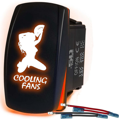 SxS Waterproof Rocker Switch On/Off | 50 Caliber Racing