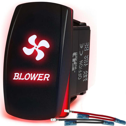 Waterproof Rocker Switch On/Off | 50 Caliber Racing