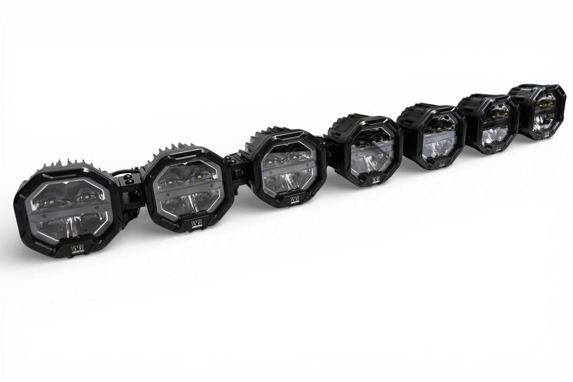 7 Light U-Con Interlocking Off Road LED Light Bar GGLighting
