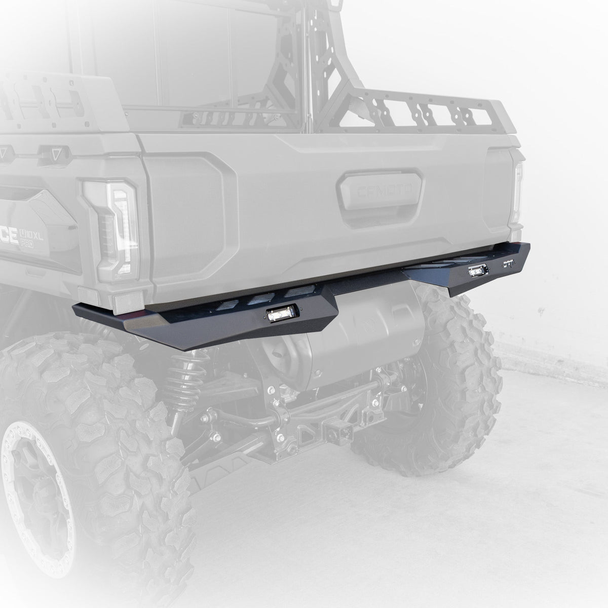 CFMOTO UFORCE U10 Pro Rear Bumper by DRT Motorsports, product view 2
