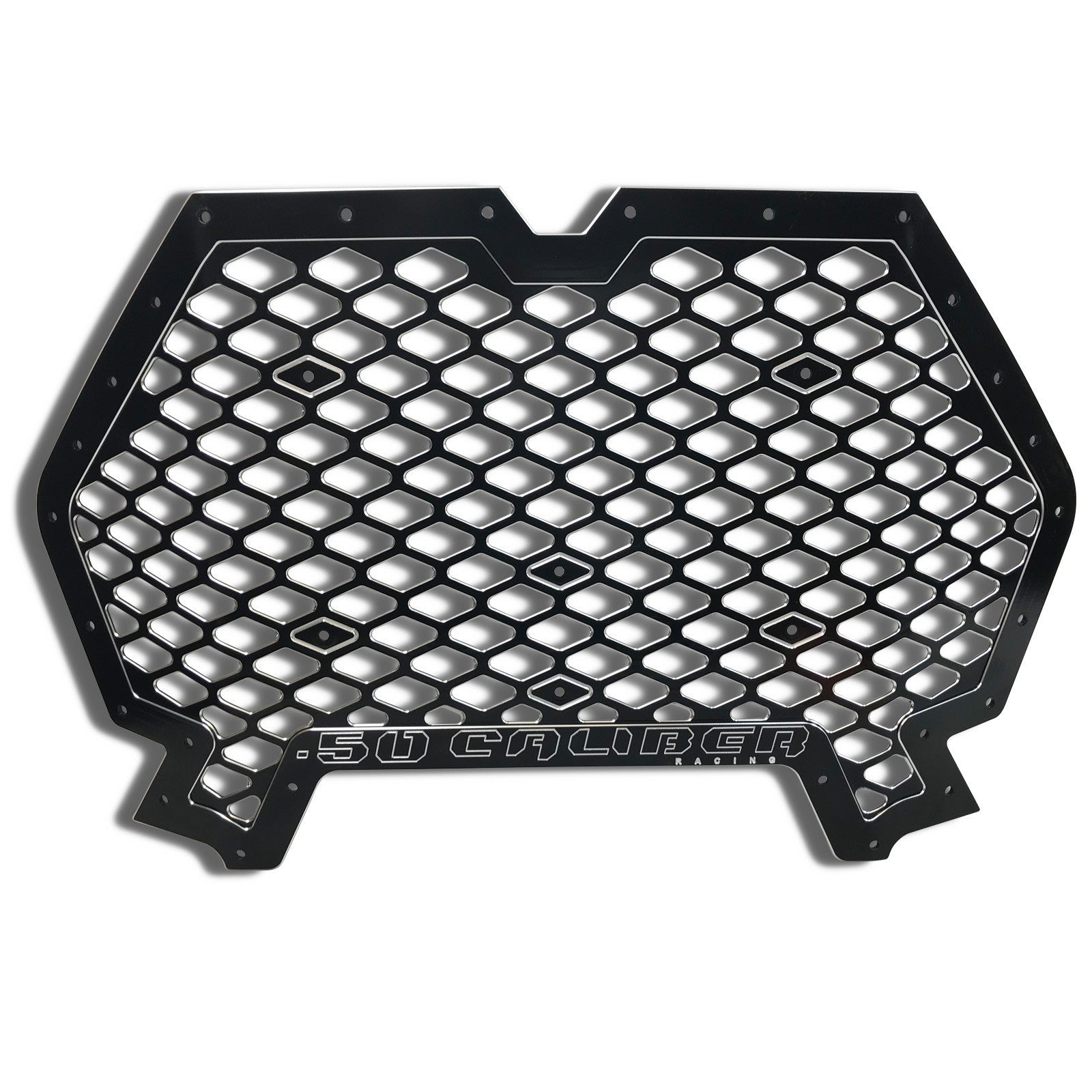 Polaris RZR XP 1000 / Turbo / Turbo S Front Grille with Bumper Notch by 50 Caliber Racing, front view