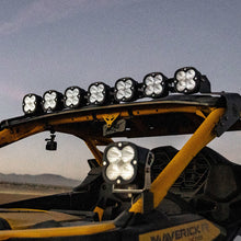 Can-Am Maverick R 7XL Linkable Light Bar Roof Mount Kit SxS - Installed View | Baja Designs