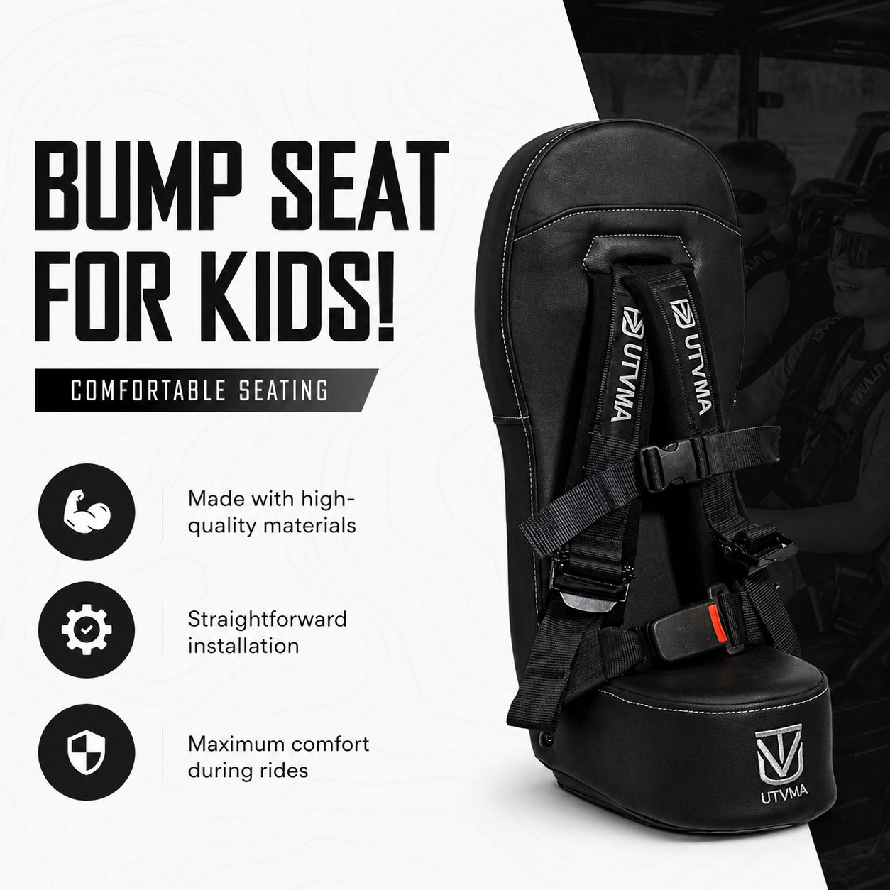 RZR 4 PRO S Rear Bump Seat (2025+)