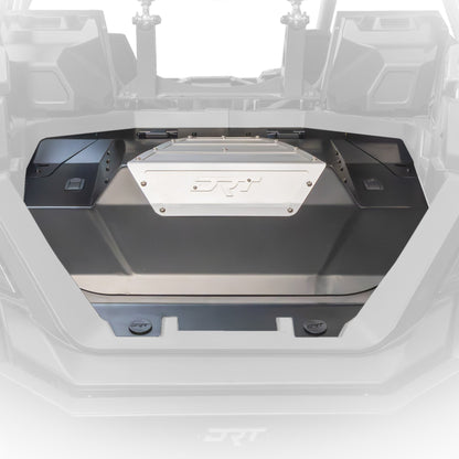 Polaris RZR Pro R Desert Runner Aluminum Trunk Enclosure by DRT Motorsports, product view 2