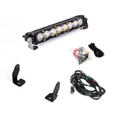 Polaris RZR Pro R Pro S Pro XP S8 10 Inch Light Bar Hood Mount Kit UTV - Front View | Baja Designs