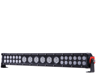 22 Inch Remote Controlled LED Light Bar SxS - Installed View | 50 Caliber Racing